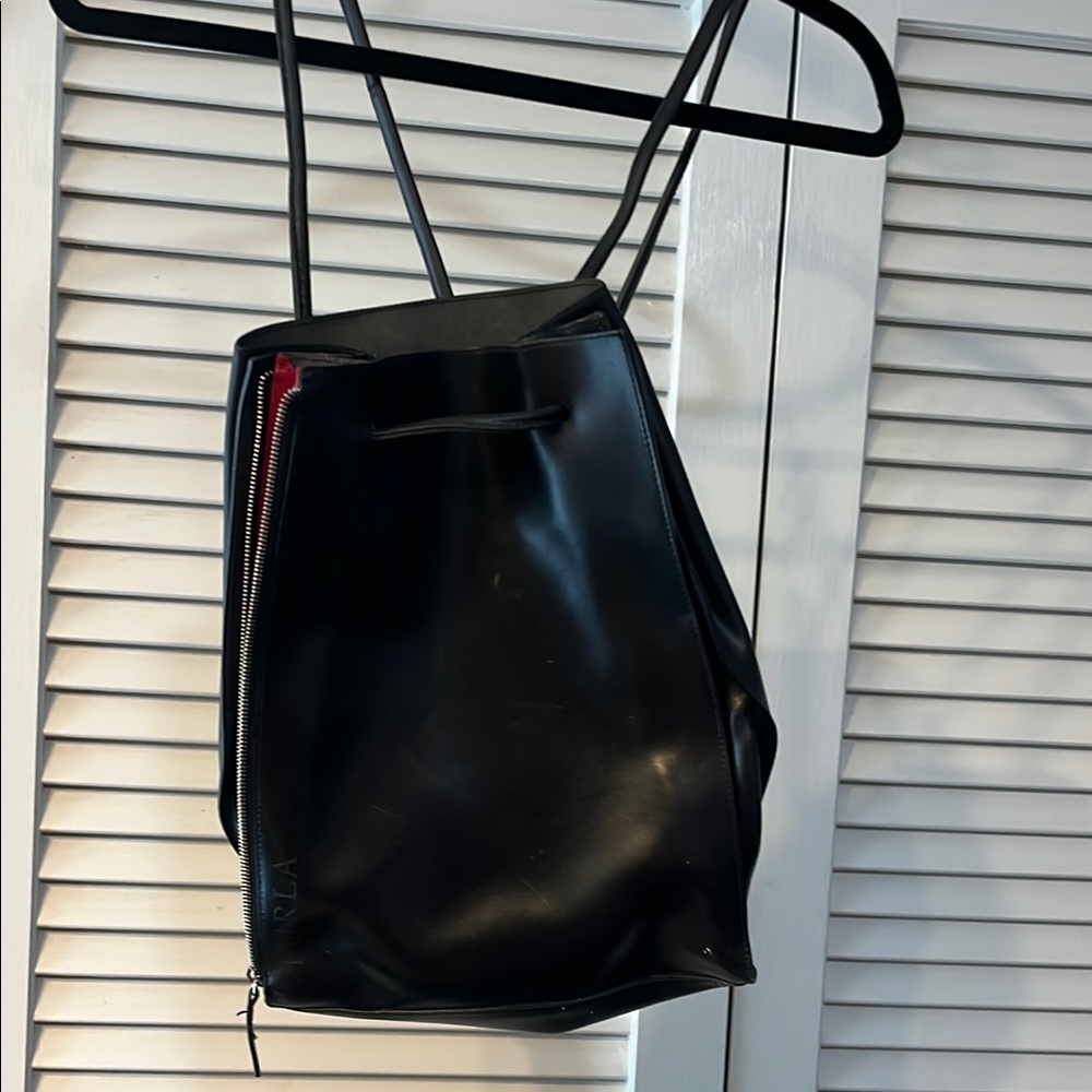 Furla Black Backpack